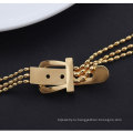 Shangjie OEM Pulseras Уникальный браслет из нержавеющей стали из нержавеющей стали 18 тыс. Золотые браслеты модные пряжка для пряжки